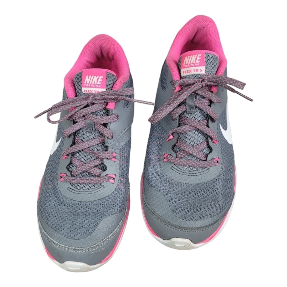 NIKE Women's Flex Trainer 5 Training Shoes Gray‎ 724858-003